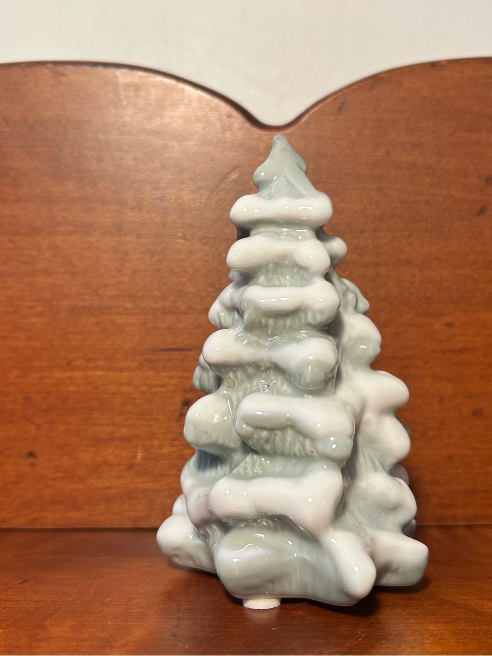 Vintage Enesco Ceramic Decorative Tree 4.25” tall x 2.75” wide